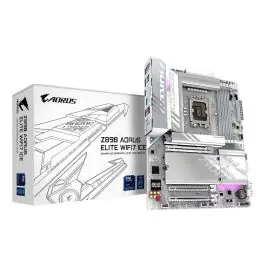 Plată sigură GIGABYTE Z890 AORUS ELITE WIFI7 ICE Intel Z890 LGA 1851 (Socket V1) ATX