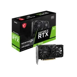 Popular MSI VENTUS GeForce RTX 3050 2X E 6G OC NVIDIA 6 Giga Bites GDDR6