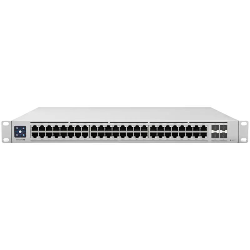 Ubiquiti Enterprise Layer 3, PoE switch with (48) 2.5GbE, 802.3at PoE+ RJ45 ports and (4) 10G SFP+ ports Ofertă
