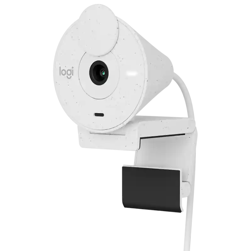 Livrare rapidă LOGITECH Brio 300 Full HD webcam - OFF-WHITE - USB