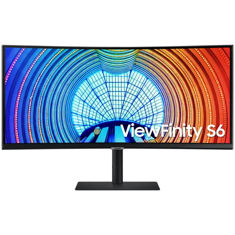 Monitor LED Samsung Curved LS34A650UBUXEN 34", VA, 21:9, UWQHD, 3,440 x 1,440@100Hz, 1000 : 1, 178/178, 5ms, 300cd/m2, 1xHDMI, 1 Reducere