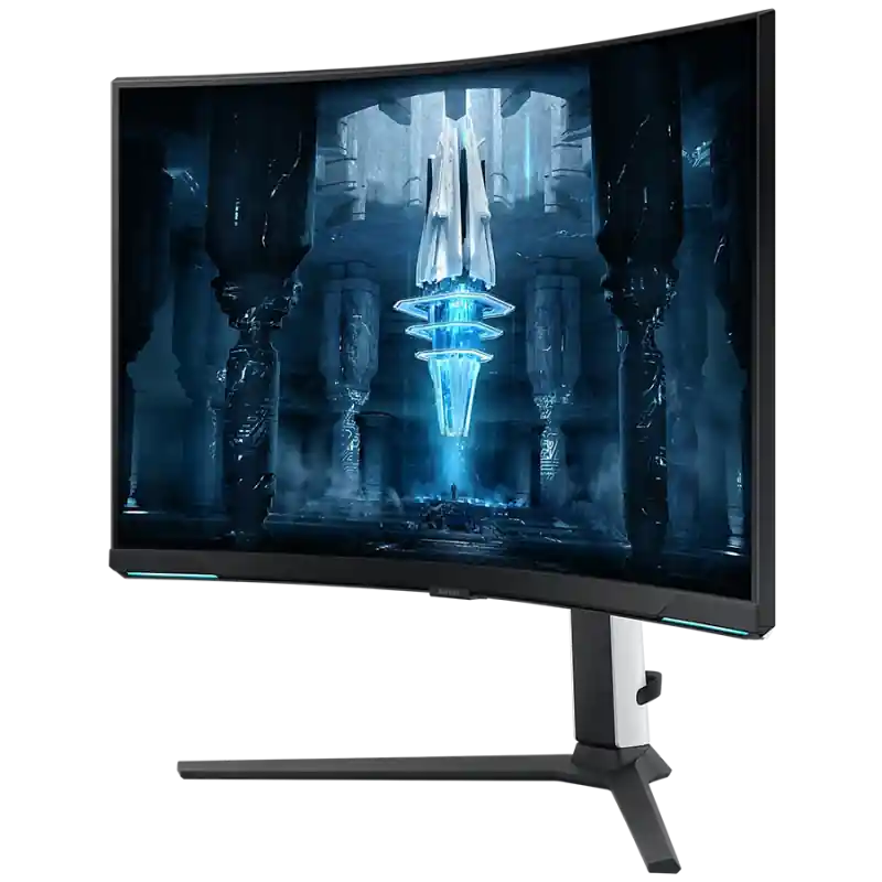 Livrare rapidă Monitor LED Samsung Curved LS32BG850NPXEN 32", VA, 16:9, UHD, 3840x2160@240Hz, 1,000,000 : 1, 178/178, 1ms, 350cd/m2, 2xHDMI, 1x