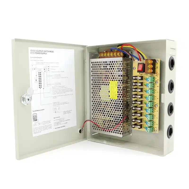 Ofertă specială Sursa de alimentare 10A 9 iesiri metal - LS
