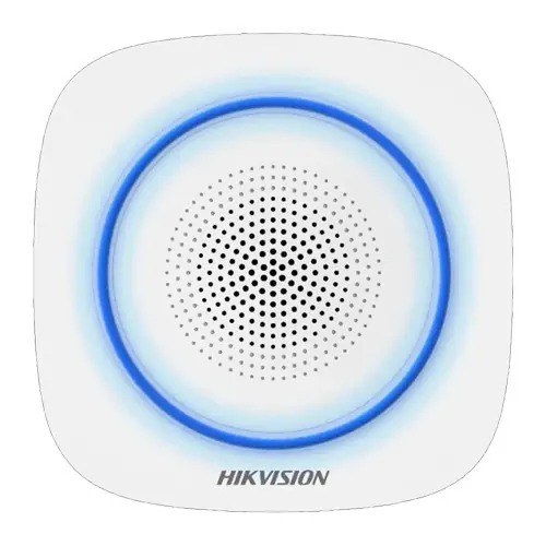 Preferatul clienților Sirena wireless AX PRO de interior cu led albastru, 868Mhz - HIKVISION DS-PS1-I-WE-B