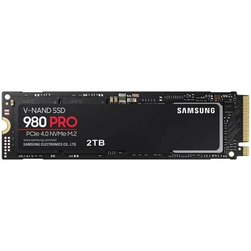 Samsung SSD 980 Pro 2TB with Heatsink M.2 PCIE Gen 4.0 NVME 1.3c PCIEx4, 7000/5000 MB/s, 1200TBW, 5yrs Popular