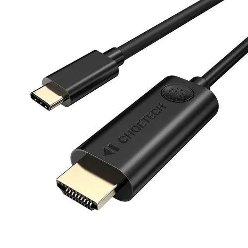 Cablu adaptor Choetech USB tip C - HDMI 4K 30Hz 3m negru Premium