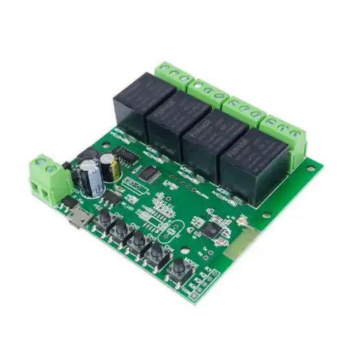 Reduceri Comutator de releu inteligent Wi-Fi SmartWise 5V-32V 4 canale
