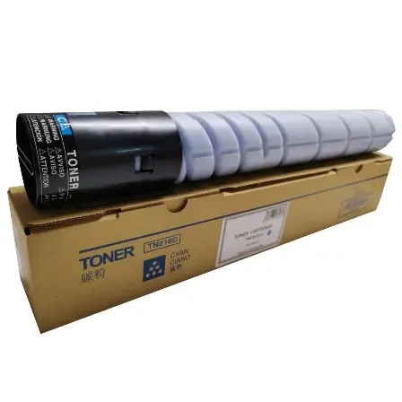 Retur ușor Cartus imprimanta copiator pt Konica Minolta TN216 TN319 CYAN Laser toner albastru