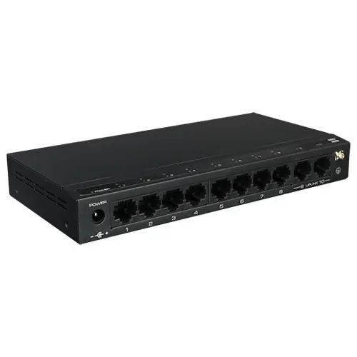 Switch 8 porturi PoE, 2 port uplink, 120W - UTEPO SF10P-FHM Reducere de preț