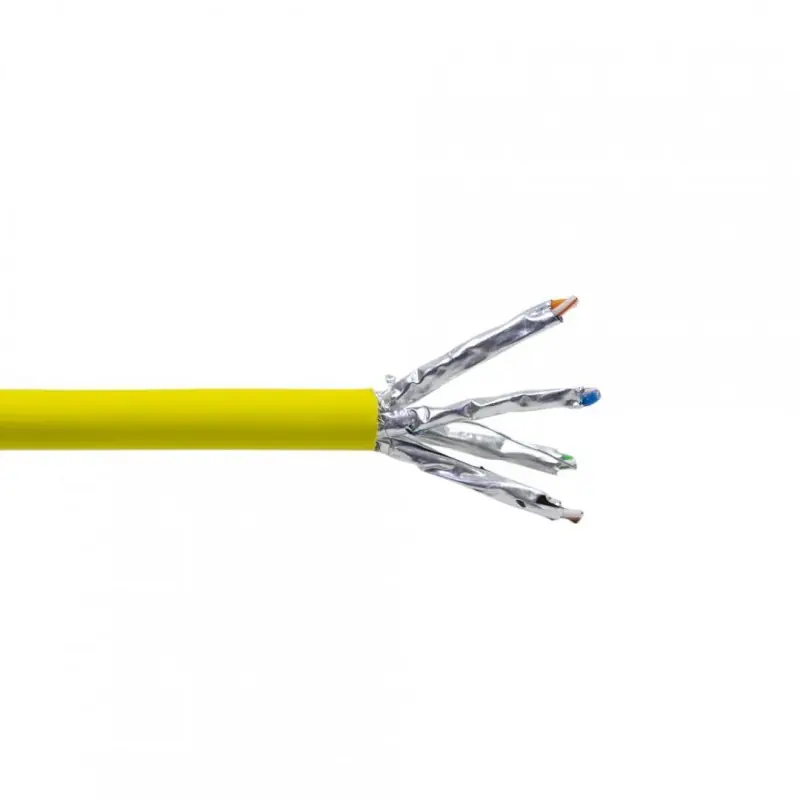 PNI-SFTP07M - Cablu S/FTP CAT7 PNI SF07 la metru 10Gbps, 1000MHz, pentru internet si sisteme de supraveghere, cupru. Expediere rapidă