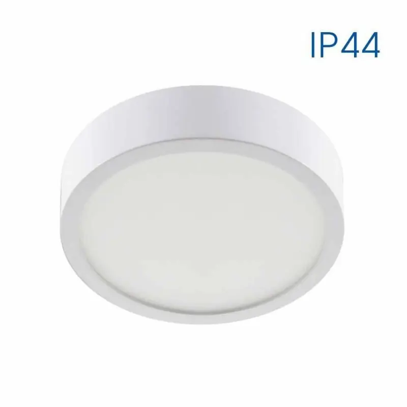 Retur gratuit Plafoniera LED pentru baie Vivalux ROUND DARS, 18W, 1440 lm,luminaneutra (4000K), 140°, IP44, Ø175x35mm, 35000h, Alb