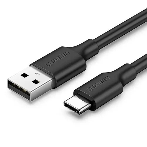 Livrare rapidă Cablu USB la USB tip C 2A 1m negru