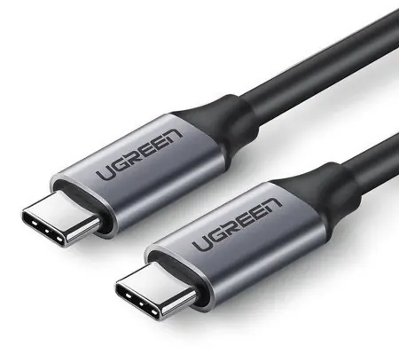 Cablu de date UGREEN USB-C 3.1 60W 1m (negru) Transport gratuit