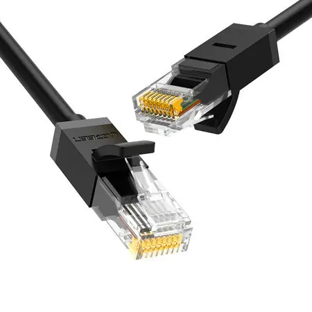 Ieftin Cablu de rețea rotunjit, Cat.6, UTP, 2m UGREEN Ethernet RJ45 (negru)