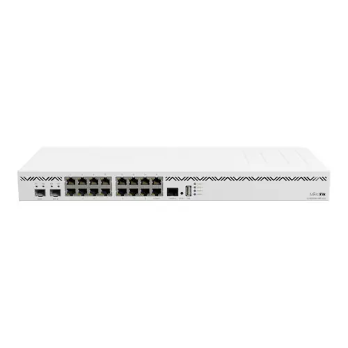 Noutate Cloud Core Router, 16 x Gigabit, 2 x SFP+, RouterOS L6, 1U - MikroTik CCR2004-16G-2S+