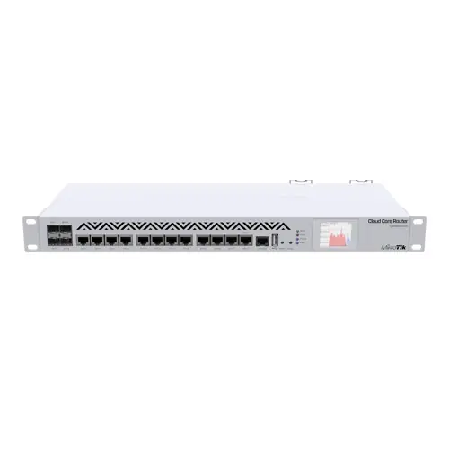 Preț promoțional Cloud Core Router, 4 x SFP, 12 x Gigabit, RouterOS L6, 1U - MikroTik CCR1036-12G-4S-EM