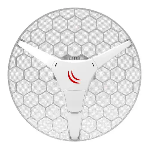 LHG 5 ac, antena 24,5dBi 5GHz, 802.11ac, 1 x Gigabit, PoE - MikroTik RBLHGG-5acD Reducere specială