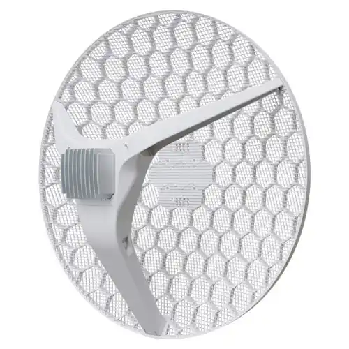 LHG XL 52 ac, antena 27dBi 5GHz / 18dBi 2.4Ghz, 12KM+, 802.11ac/b/g/n, 1 x Gigabit, 1 x SFP, PoE - MikroTik RBLHGG-5HPacD2HPnD-XL Super ofertă