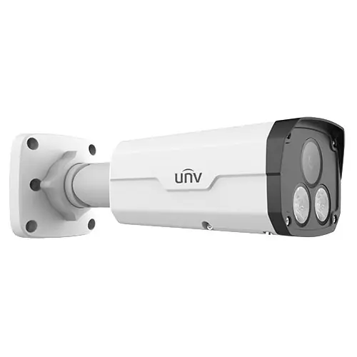 Camera IP seria ColorHunter, rezolutie 5 MP, lentila 4mm, LED 30M imagini color 24/7, SDcard, IK10 - UNV IPC2225SE-DF40K-WL-I0 Noutate