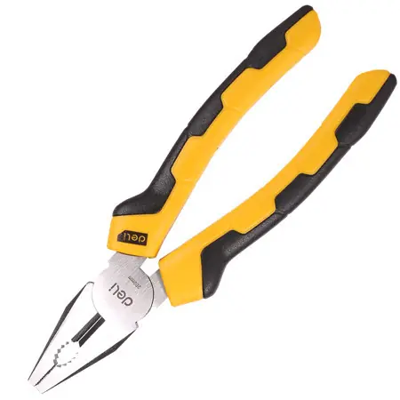 Preț redus Cleste patent combinat 6" Deli Tools EDL2006 (galben)