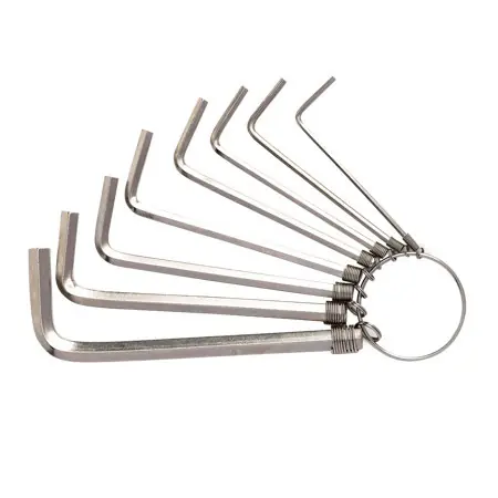 Cel mai bun preț Seturi de chei hexagonale 1,5-6 mm Deli Tools EDL3080 (argintiu)
