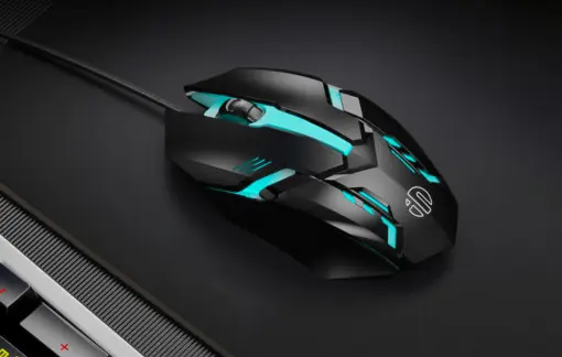 Preferatul clienților Mouse gaming cu fir Inphic PB6S (negru/argintiu)