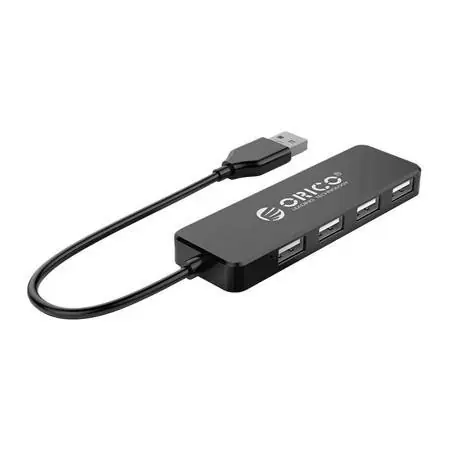 Hub adaptor Orico, USB la 4xUSB (negru) Transport gratuit