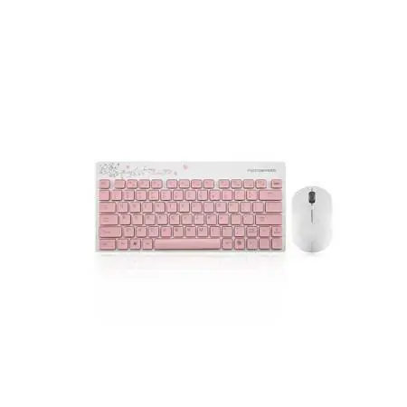 Mouse și tastatură de birou Motospeed G3000 (roz) Reducere specială