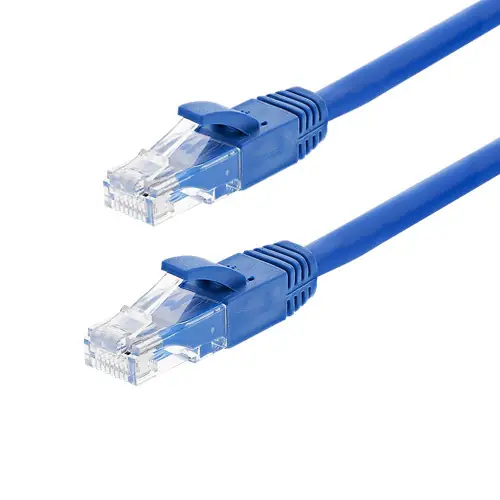 Patch cord Gigabit UTP cat6, LSZH, 0.50m, albastru - ASYTECH Networking TSY-PC-UTP6-050M-B Livrare expres
