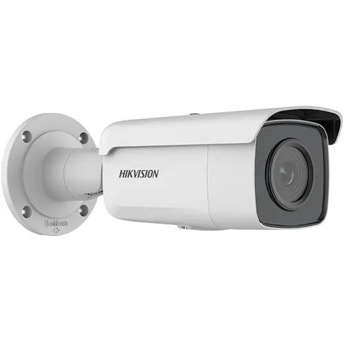 Camera IP AcuSense power by Darkfighter, rezolutie 6.0 MP, lentila 4mm, IR 80m HIKVISION DS-2CD2T66G2-4I-4mm Reducere de preț