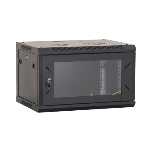 Rack perete 6U 19' 600x600, capacitate incarcare 80 Kg, negru - ASYTECH Networking ASY-6U-6060W Popular