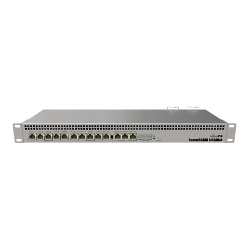 Router 13 x Gigabit, RouterOS L6, 1U, Dual PSU - MikroTik RB1100x4 Bestseller
