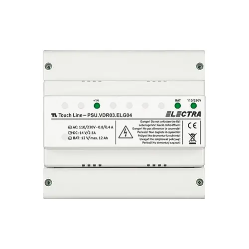 Unitate centrala de alimentare auxiliara pentru HOME + URBAN + EXPERT, G3 - ELECTRA PSU.VDR03.ELG04 Preț redus