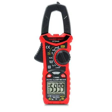 Cumpărături sigure Clampmetru digital Habotest HT206D True RMS, NCV, LPF
