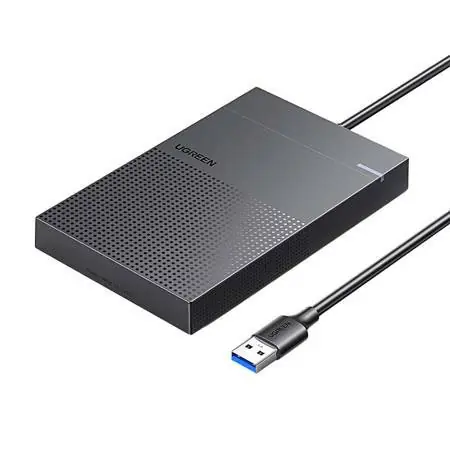 Carcasă HDD/SSD externă de 2,5" UGREEN CM471, USB-A 3.2 Gen 1 5 Gbps (negru) Reducere de preț