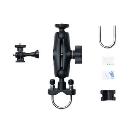 Calitate înaltă Suport cu șuruburi în U pentru motocicletă Insta360 (GO 2/ONE X2/ONE R/ONE X)