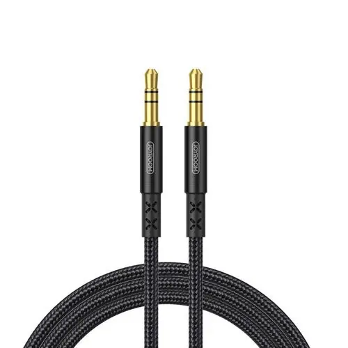Reduceri Cablu AUX audio stereo Joyroom 3,5 mm mini jack 2 m negru