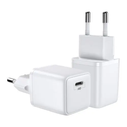 Noutate Încărcător de perete rapid Joyroom USB Typ C 30W, 3.0 AFC FCP alb (L-P301)