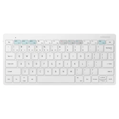 Tastatură Bluetooth fără fir Samsung Smart Keyboard Trio 500, albă (EJ-B3400UWEGEU) Premium
