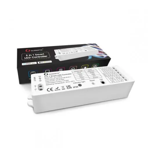 Plată sigură Controler LED Gledopto Zigbee Pro 5-în-1 (Zigbee+RF)