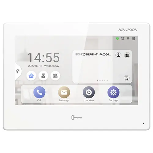 Statie All-in-one TCP/IP Wireless, Touch Screen TFT LCD 7-inch - HIKVISION DS-KH9310-WTE1 Ofertă specială
