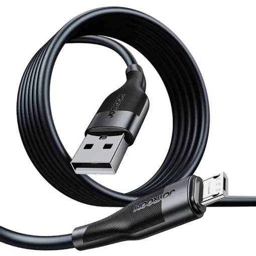 Cel mai vândut Cablu USB de incarcare Joyroom - micro USB / transmisie date 3A 1m negru