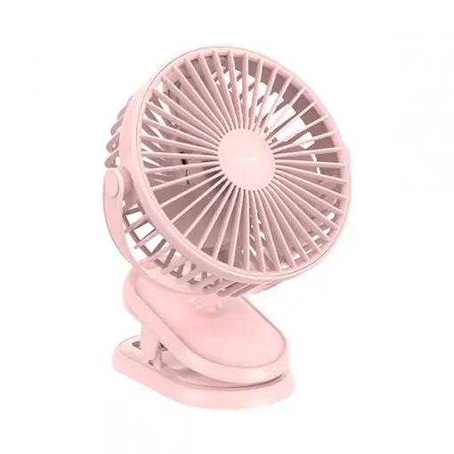 Ventilator de birou Joyroom CheerSummer portabil roz Transport gratuit