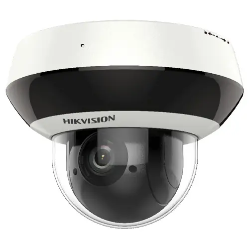 Camera mini PTZ IP 4MP, zoom optic 4X, IR20m, PoE, IK10, DarkFighter - HIKVISION DS-2DE2A404IW-DE3(C0)(S6) Ofertă exclusivă