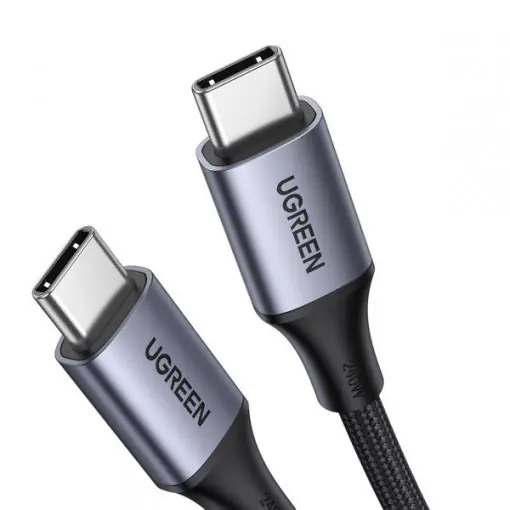 Cablu Ugreen USB Tip C - USB Tip C Power Delivery 240W 5A 2m gri Ofertă limitată