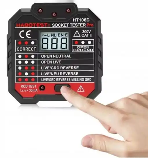 Tester de prize Habotest HT106D cu afișaj digital Retur ușor