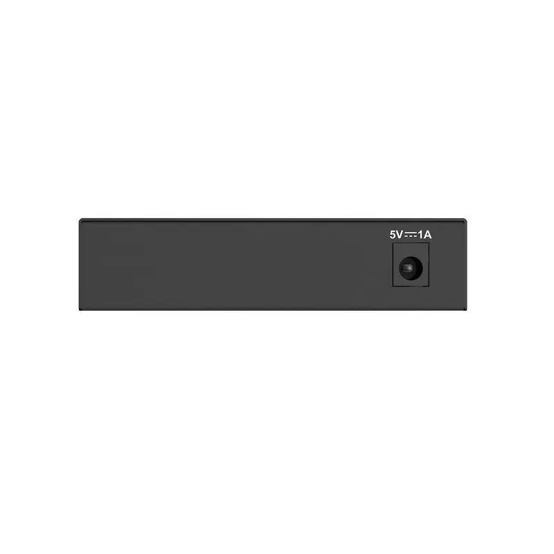 D-Link Switch DGS-105GL, 5 porturi Gigabit, Capacity 10Gbps, desktop, faramanagement, metal, negru, fara ventilator, D-Link Gree Cumpărături sigure