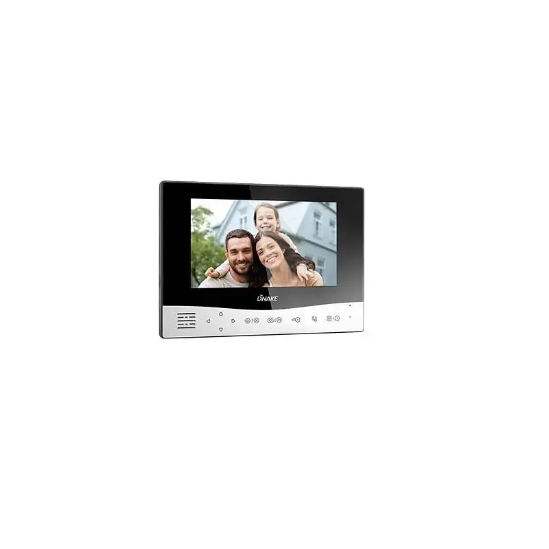 Sonerie Wireless Dnake Kit sonerie DC200+ post interior DM50 DC200:Camera0.3MP cu 6 LED-uri pentru Night Vision 1 buton soneri Reduceri