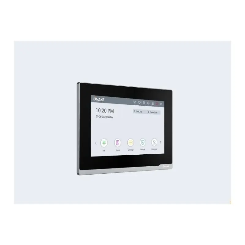 Monitor videointerfon DNAKE E216, Sistem Linux , Ecran 7-inch TFT LCD, Rezolutie 2MP, Touch Screen AlimentarePoE (802.3af) or Retur ușor