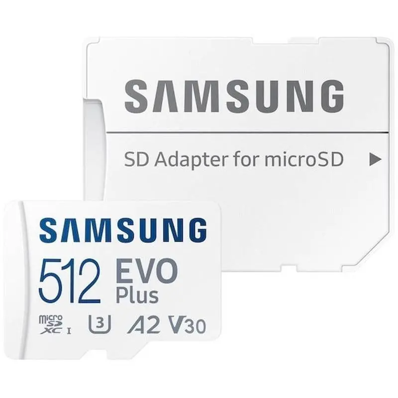 Nu rata Card de Memorie MicroSDXC SamsungEVO Plus UHS-I U3 Clasa 10 512GB + Adaptor